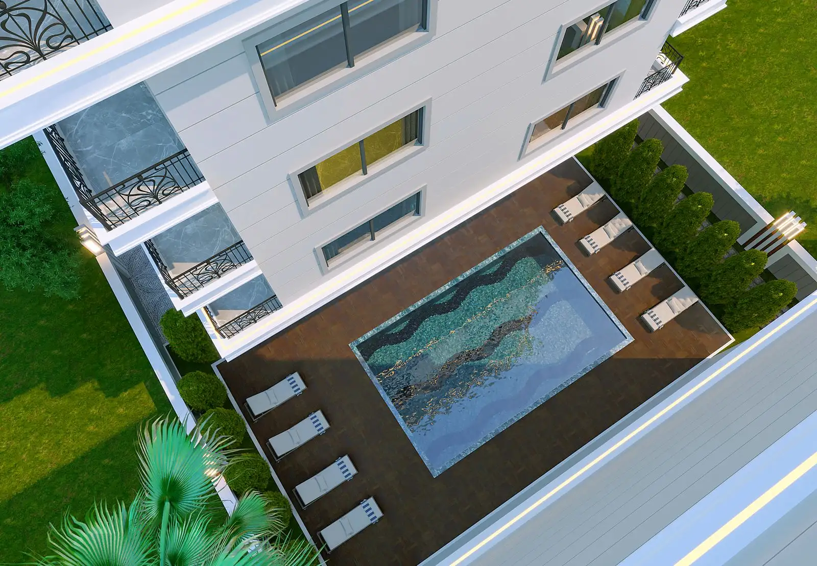 Квартира 54м² в Турции, Махмутлар. Стоимостью 116000€ аренда фото-14