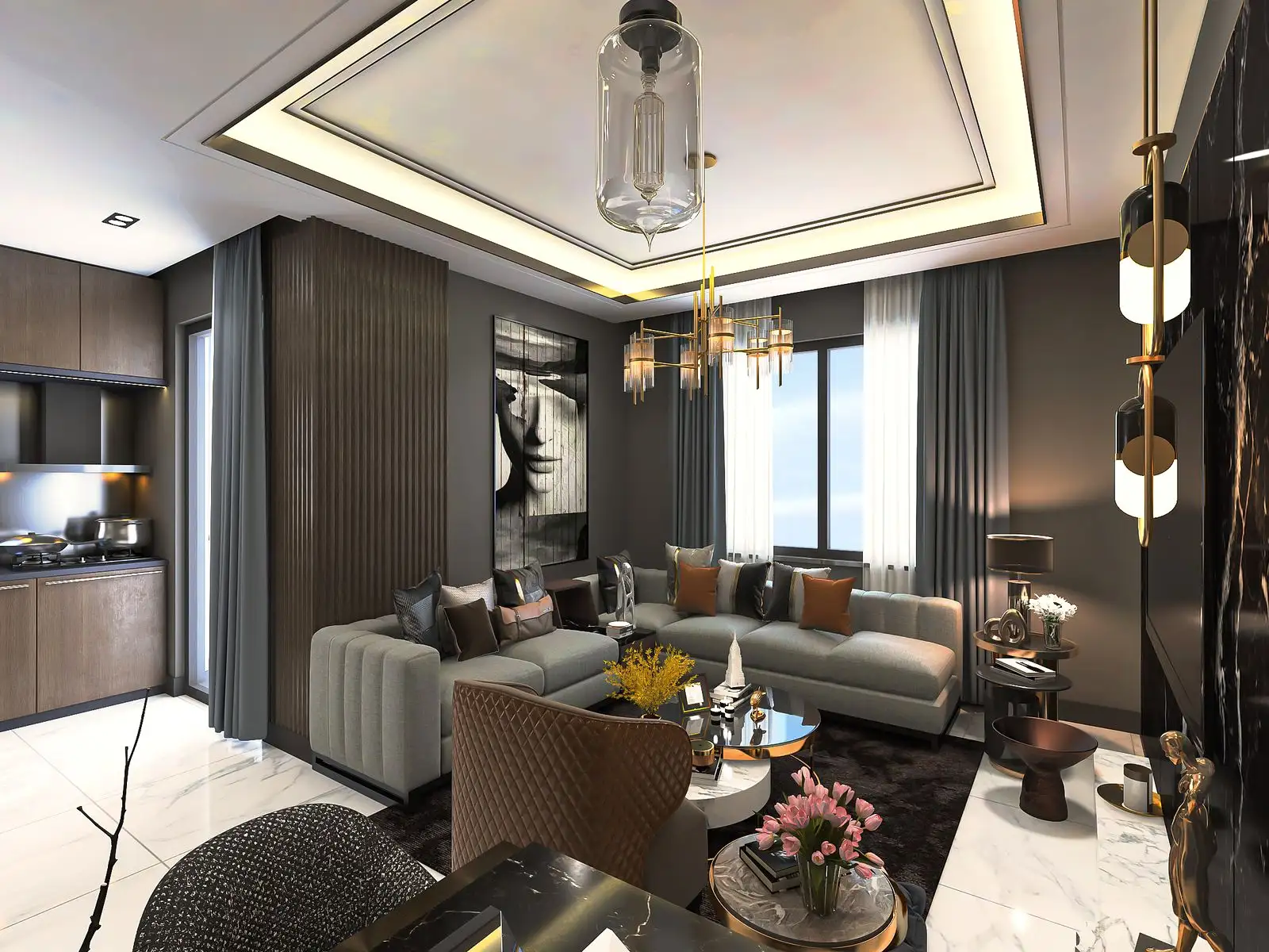 Квартира 54м² в Турции, Махмутлар. Стоимостью 116000€ аренда фото-24