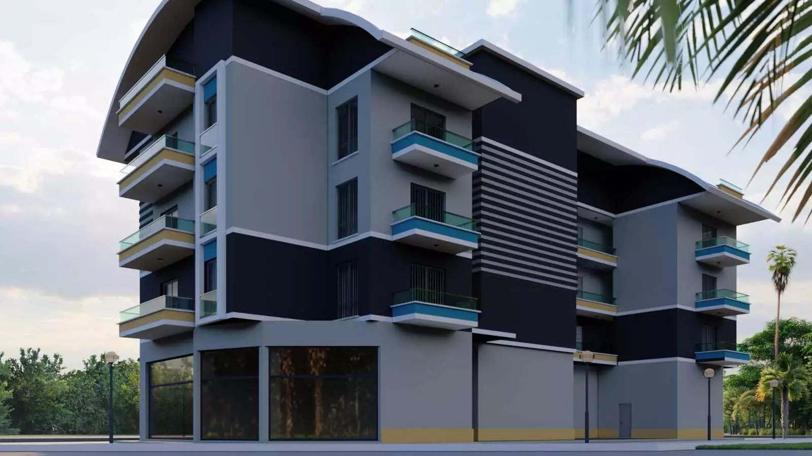Квартира 59м² в Турции, Конаклы. Стоимостью 97000€ аренда фото-5