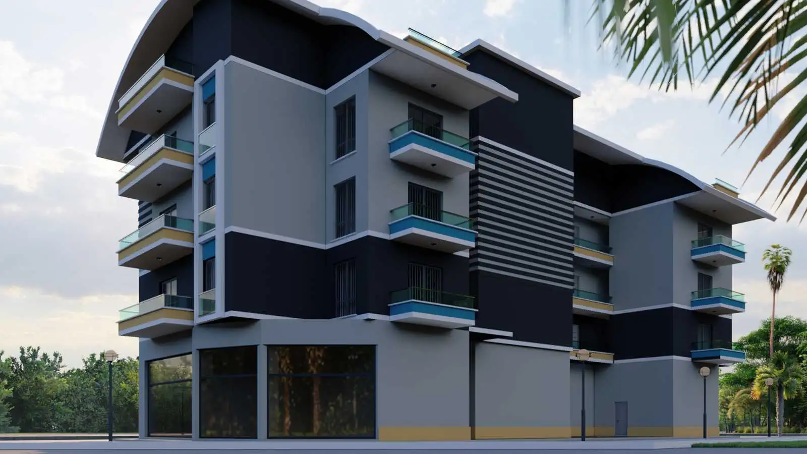 Квартира 59м² в Турции, Конаклы. Стоимостью 97000€ аренда фото-5