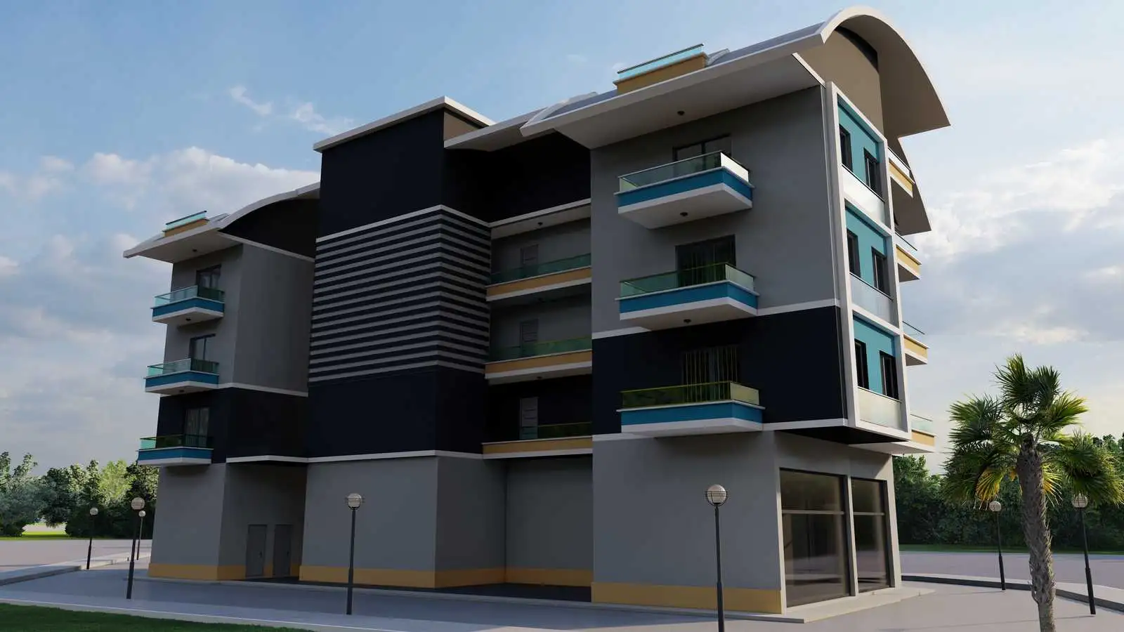 Квартира 59м² в Турции, Конаклы. Стоимостью 97000€ аренда фото-7