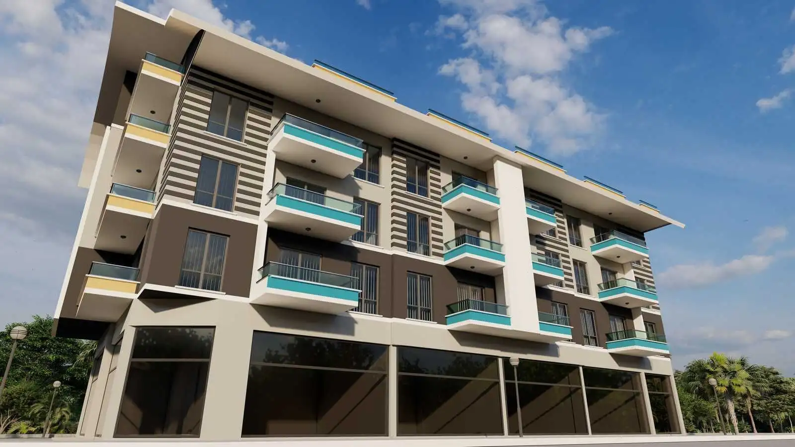 Квартира 59м² в Турции, Конаклы. Стоимостью 97000€ аренда фото-8