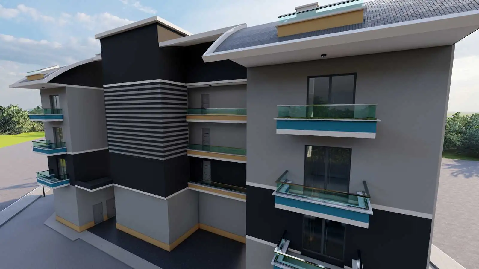 Квартира 59м² в Турции, Конаклы. Стоимостью 97000€ аренда фото-10