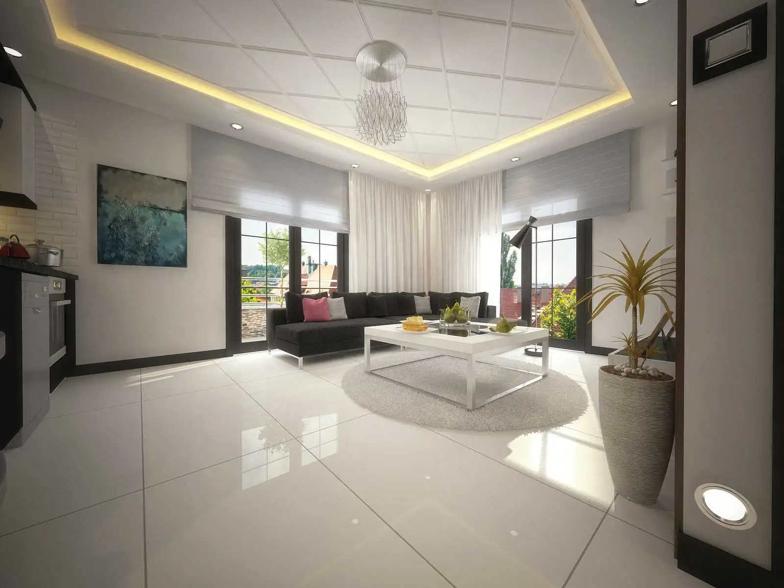 Квартира 59м² в Турции, Конаклы. Стоимостью 97000€ аренда фото-11