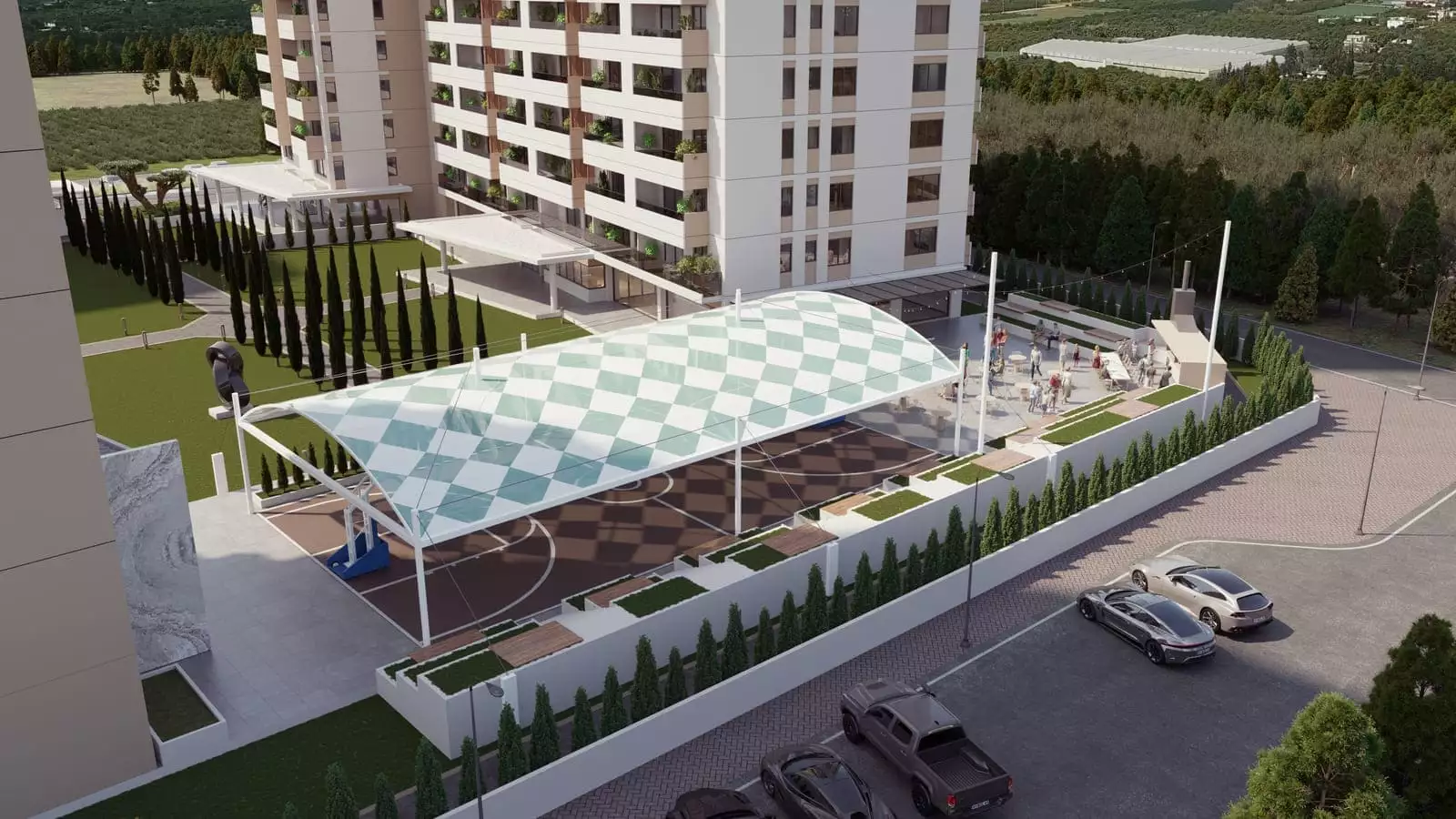Квартира 52м² в Турции, Мерсин. Стоимостью 100000€ аренда фото-11