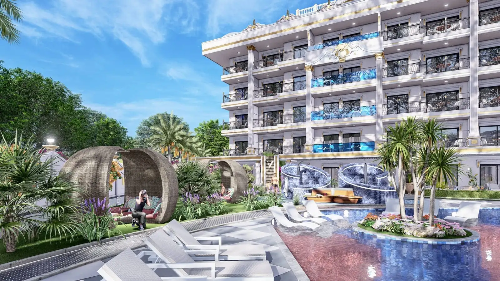 Квартира 51м² в Турции, Оба. Стоимостью 159500€ аренда фото-29