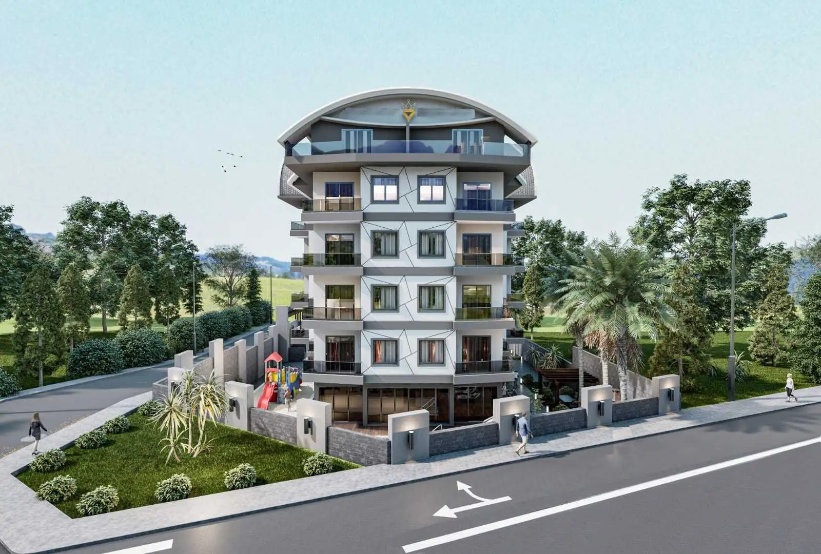 Квартира 44м² в Турции, Оба. Стоимостью 135000€ аренда фото-2