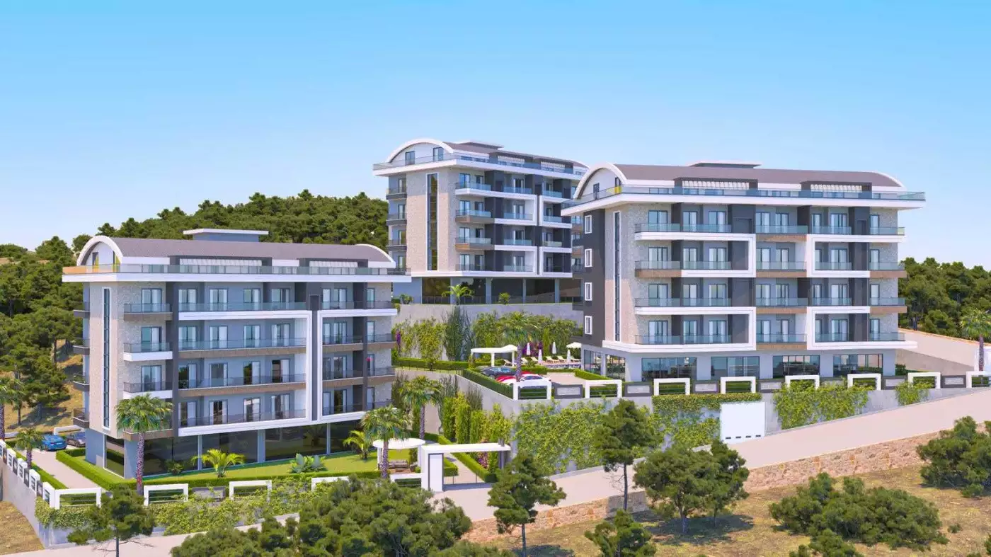 Квартира 52м² в Турции, Оба. Стоимостью 122000€ аренда фото-1
