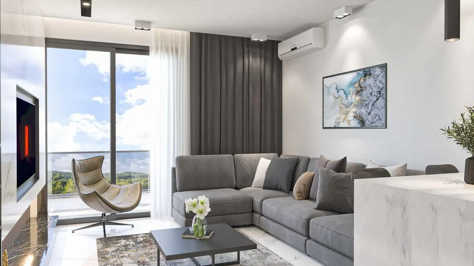 Квартира 52м² в Турции, Оба. Стоимостью 122000€ аренда фото-20