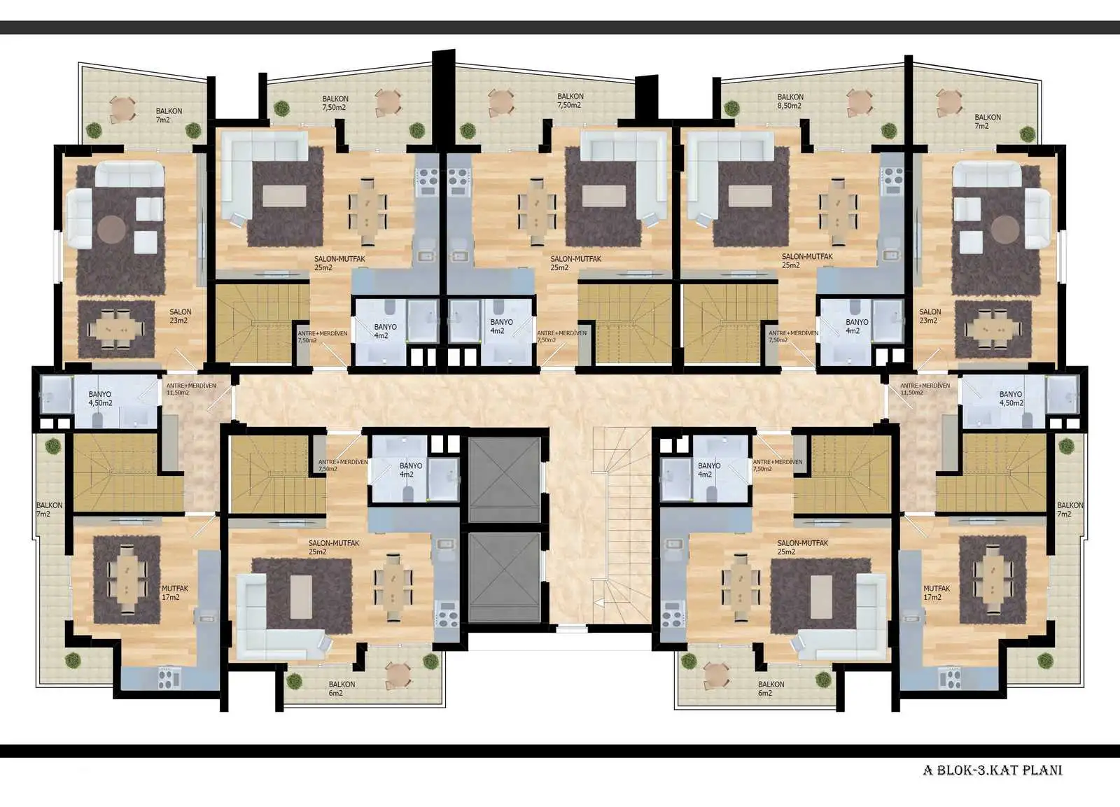 Квартира 52м² в Турции, Оба. Стоимостью 122000€ аренда фото-28
