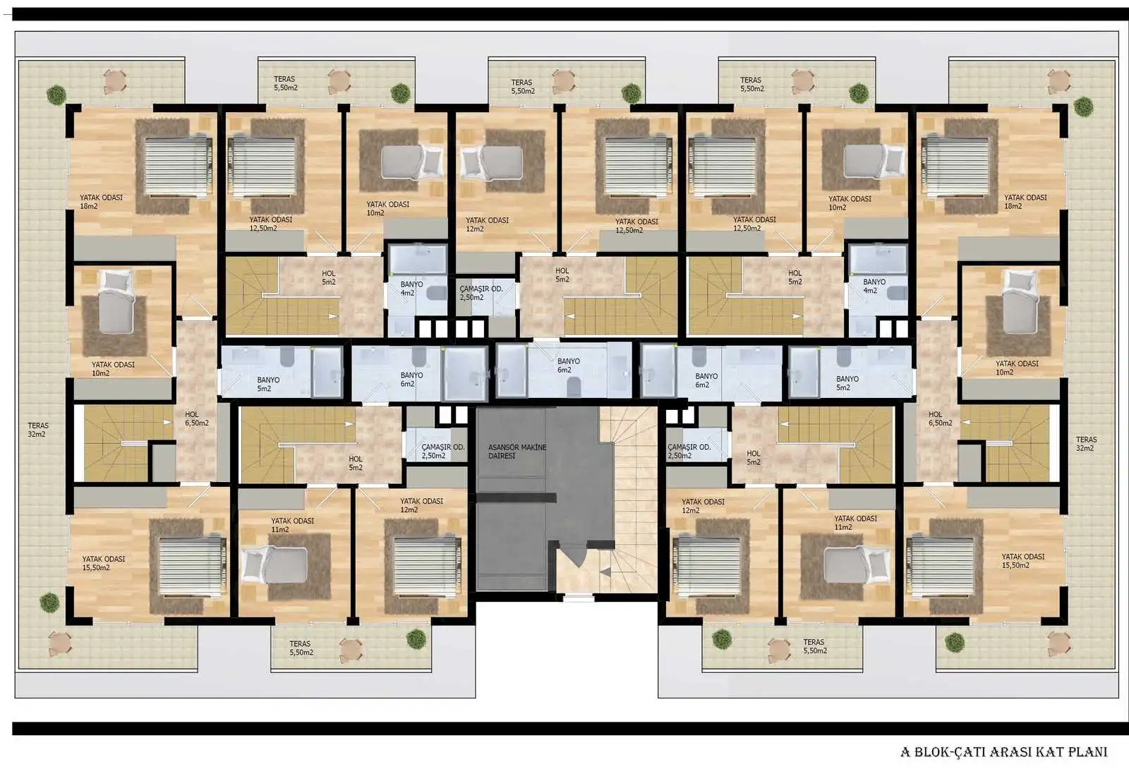 Квартира 52м² в Турции, Оба. Стоимостью 122000€ аренда фото-29