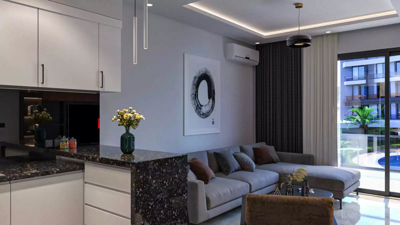 Квартира 52м² в Турции, Оба. Стоимостью 179000€ аренда фото-20