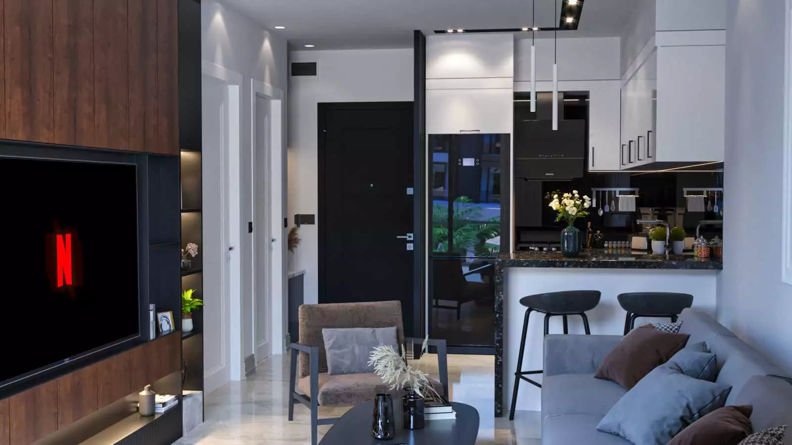 Квартира 52м² в Турции, Оба. Стоимостью 179000€ аренда фото-22