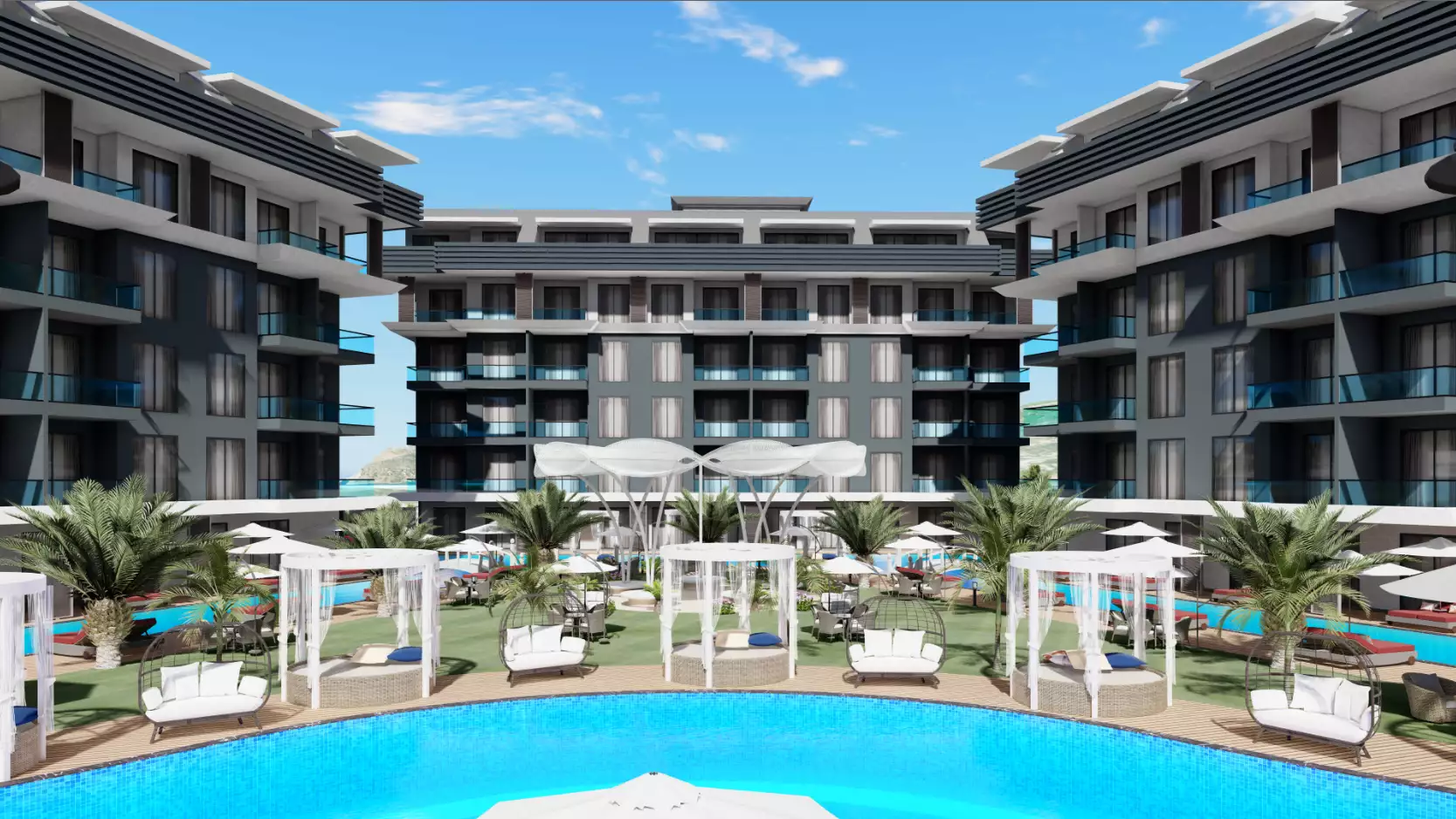 Квартира 50м² в Турции, Оба. Стоимостью 168000€ аренда фото-20