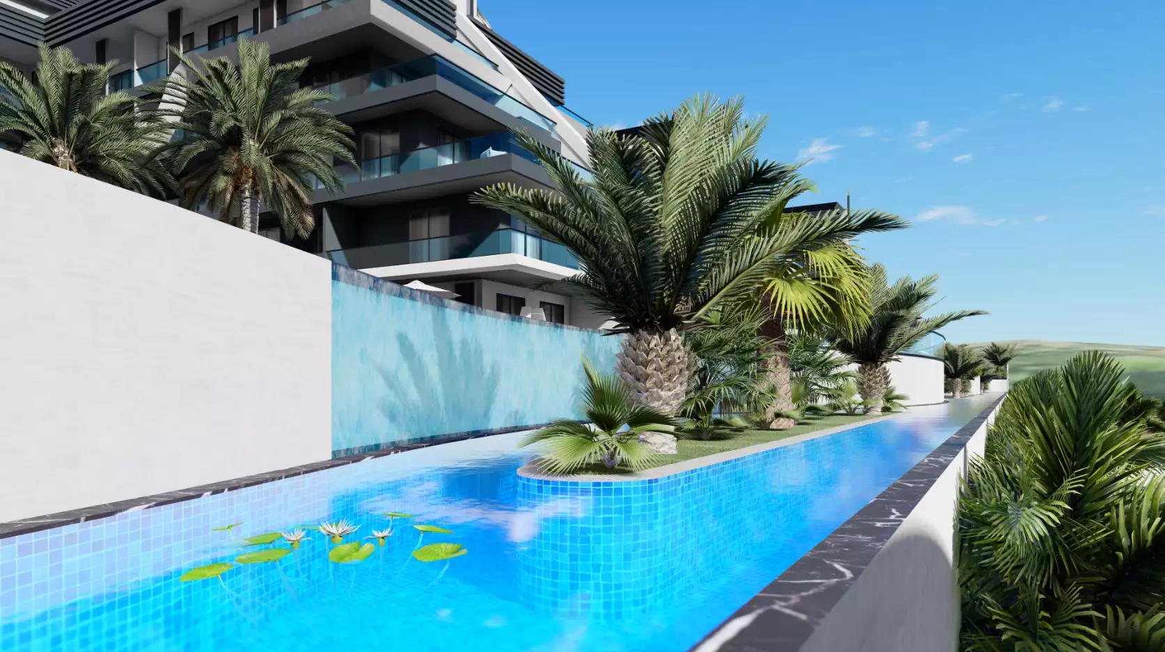 Квартира 50м² в Турции, Оба. Стоимостью 168000€ аренда фото-22