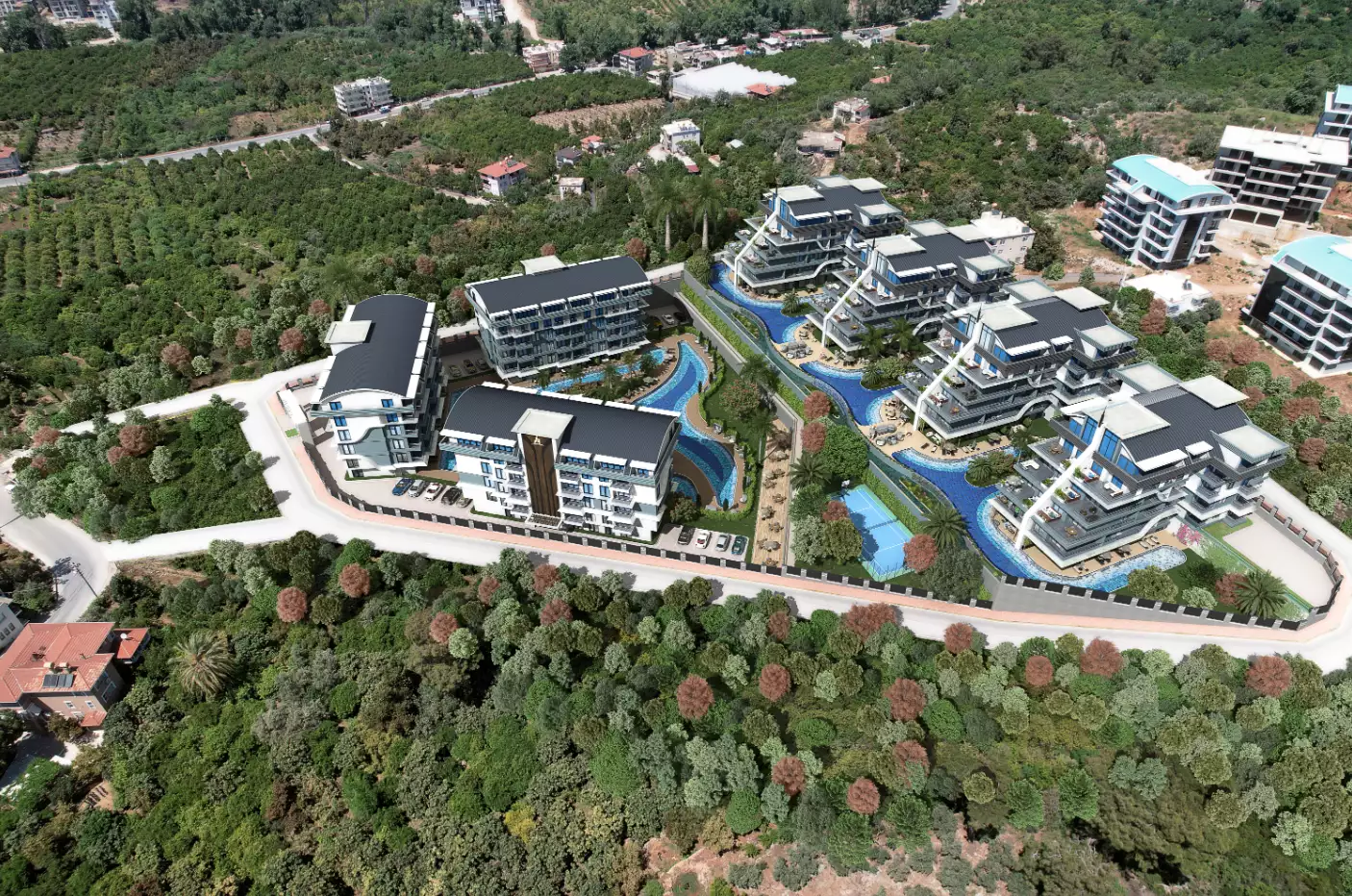 Квартира 50м² в Турции, Оба. Стоимостью 168000€ аренда фото-24