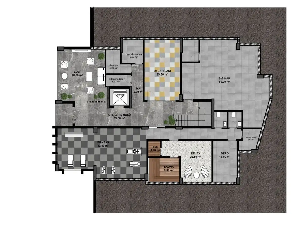 Квартира 75м² в Турции, Аланья. Стоимостью 180000€ аренда фото-26