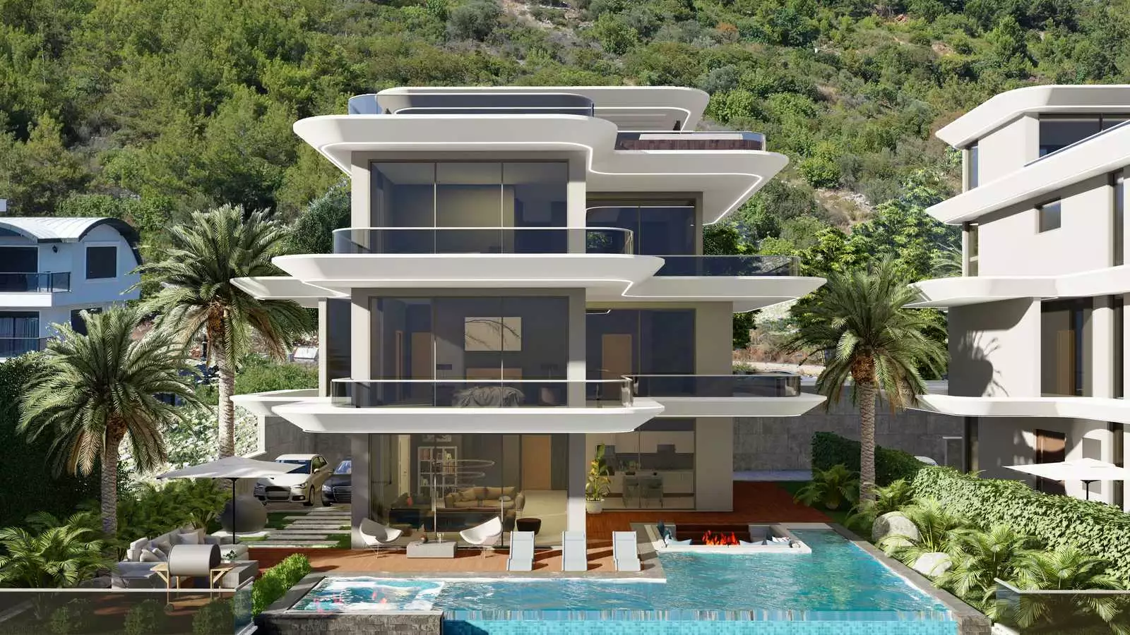 Вилла 512м² в Турции, Аланья. Стоимостью 1750000€ аренда фото-2