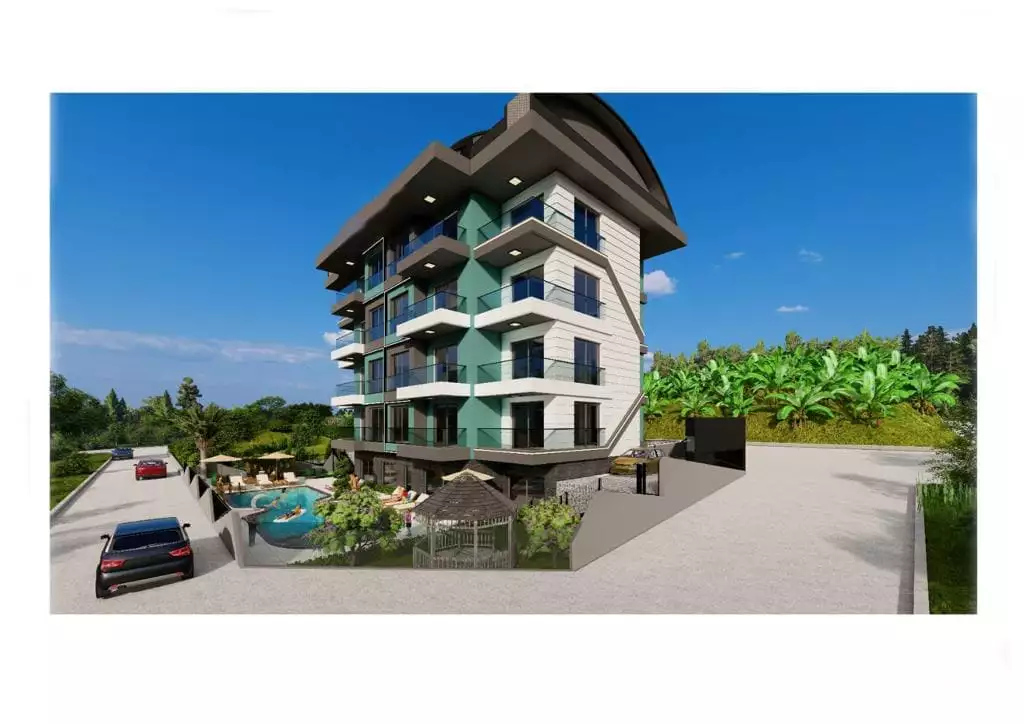 Квартира 56м² в Турции, Аланья. Стоимостью 185000€ аренда фото-2