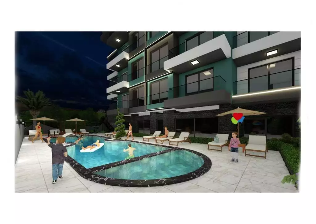 Квартира 56м² в Турции, Аланья. Стоимостью 185000€ аренда фото-8