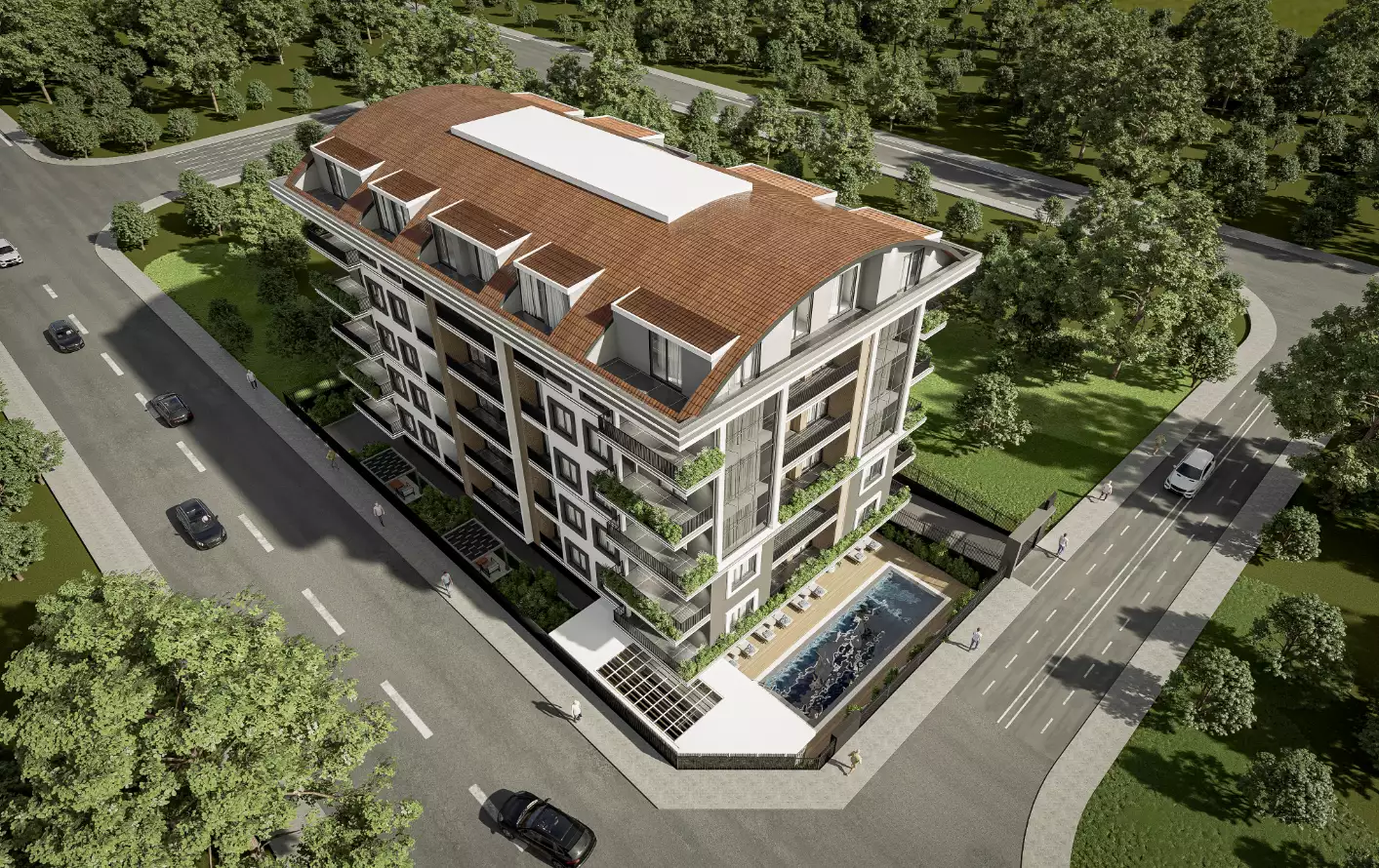 Пентхаус 110м² в Турции, Махмутлар. Стоимостью 220000€ аренда фото-11