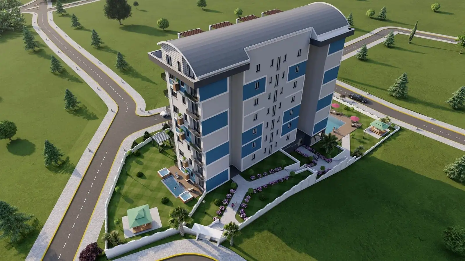 Квартира 39м² в Турции, Демирташ. Стоимостью 89000€ аренда фото-6