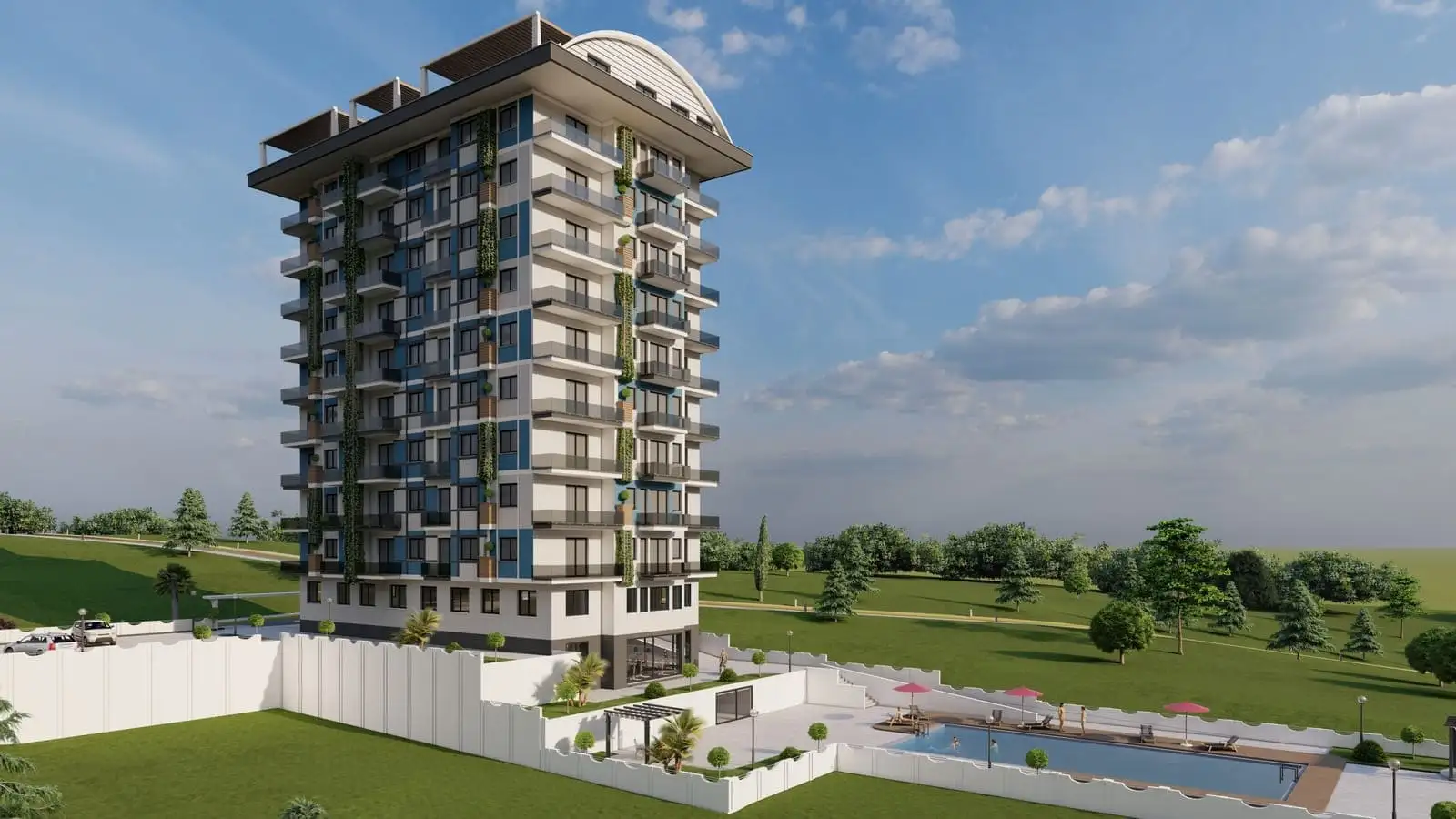 Квартира 39м² в Турции, Демирташ. Стоимостью 89000€ аренда фото-8