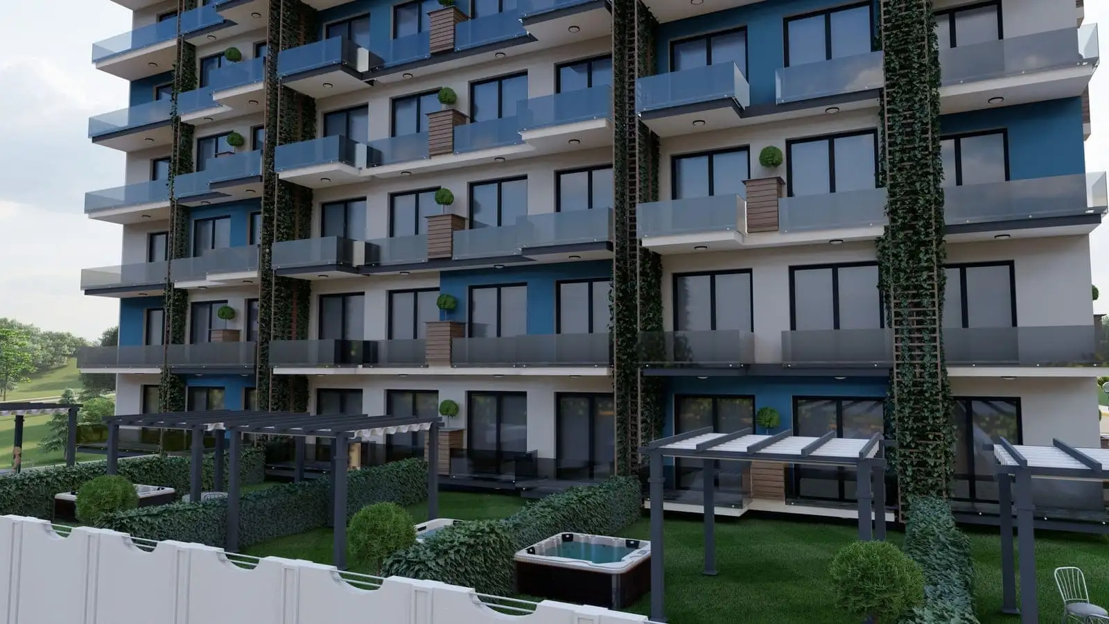 Квартира 39м² в Турции, Демирташ. Стоимостью 89000€ аренда фото-17