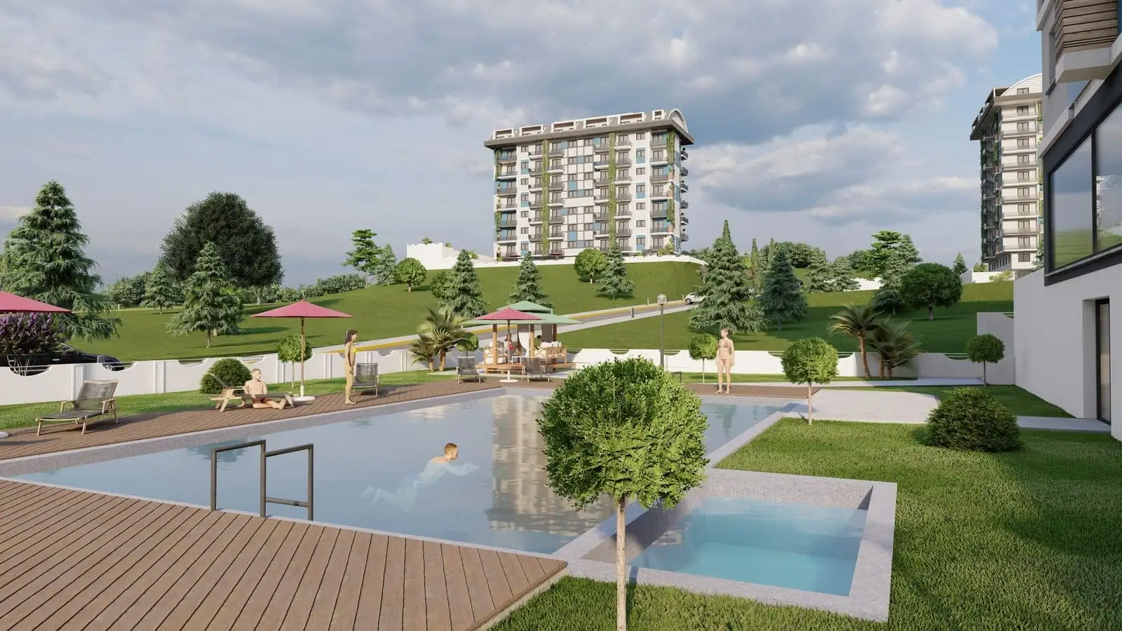 Квартира 39м² в Турции, Демирташ. Стоимостью 89000€ аренда фото-18