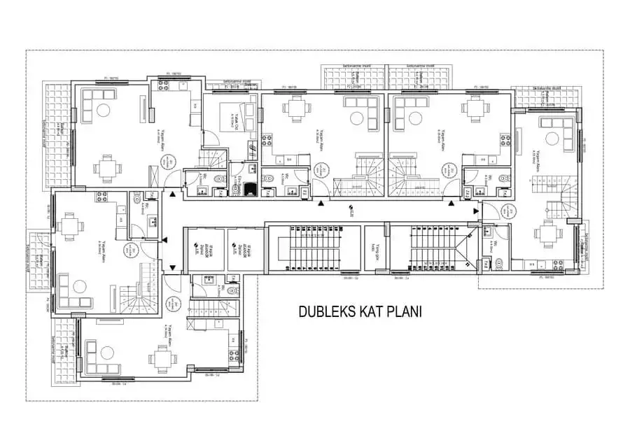 Квартира 39м² в Турции, Демирташ. Стоимостью 89000€ аренда фото-24