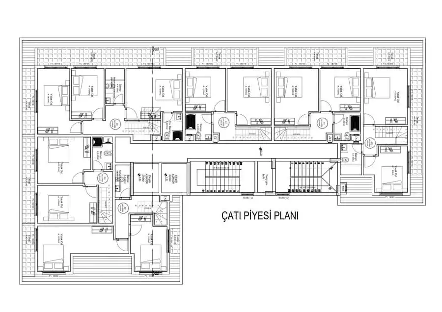 Квартира 39м² в Турции, Демирташ. Стоимостью 89000€ аренда фото-25