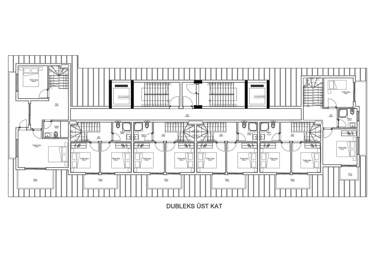 Квартира 39м² в Турции, Демирташ. Стоимостью 89000€ аренда фото-31