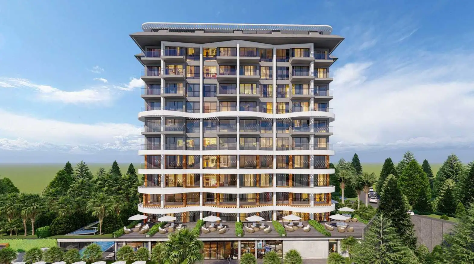 Квартира 49м² в Турции, Демирташ. Стоимостью 131000€ аренда фото-2