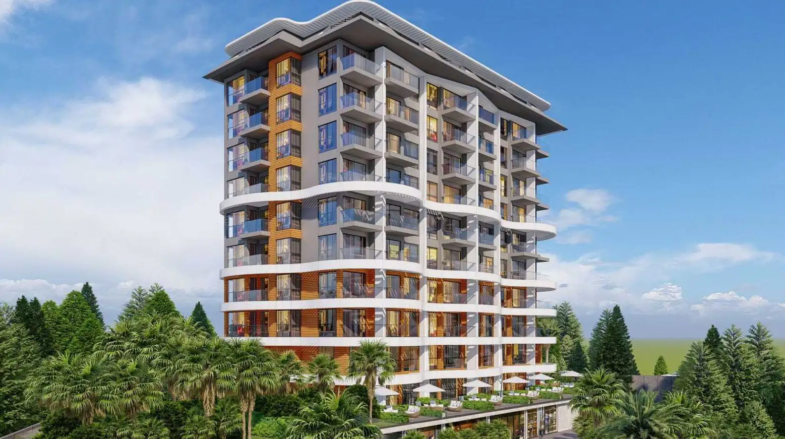 Квартира 49м² в Турции, Демирташ. Стоимостью 131000€ аренда фото-4