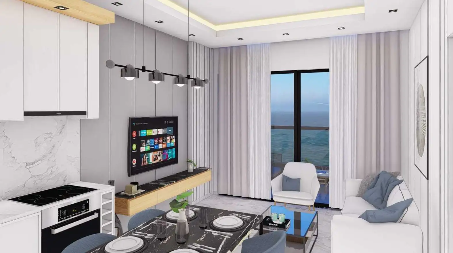 Квартира 49м² в Турции, Демирташ. Стоимостью 131000€ аренда фото-26