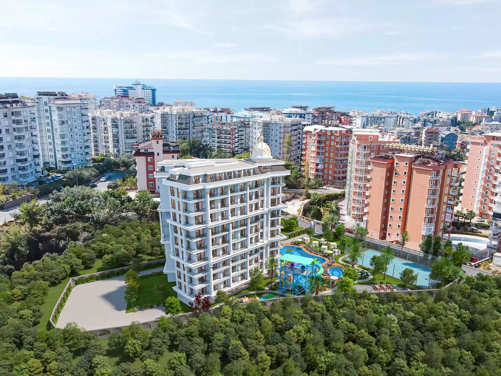 Квартира 50м² в Турции, Тосмур. Стоимостью 175000€ аренда фото-2