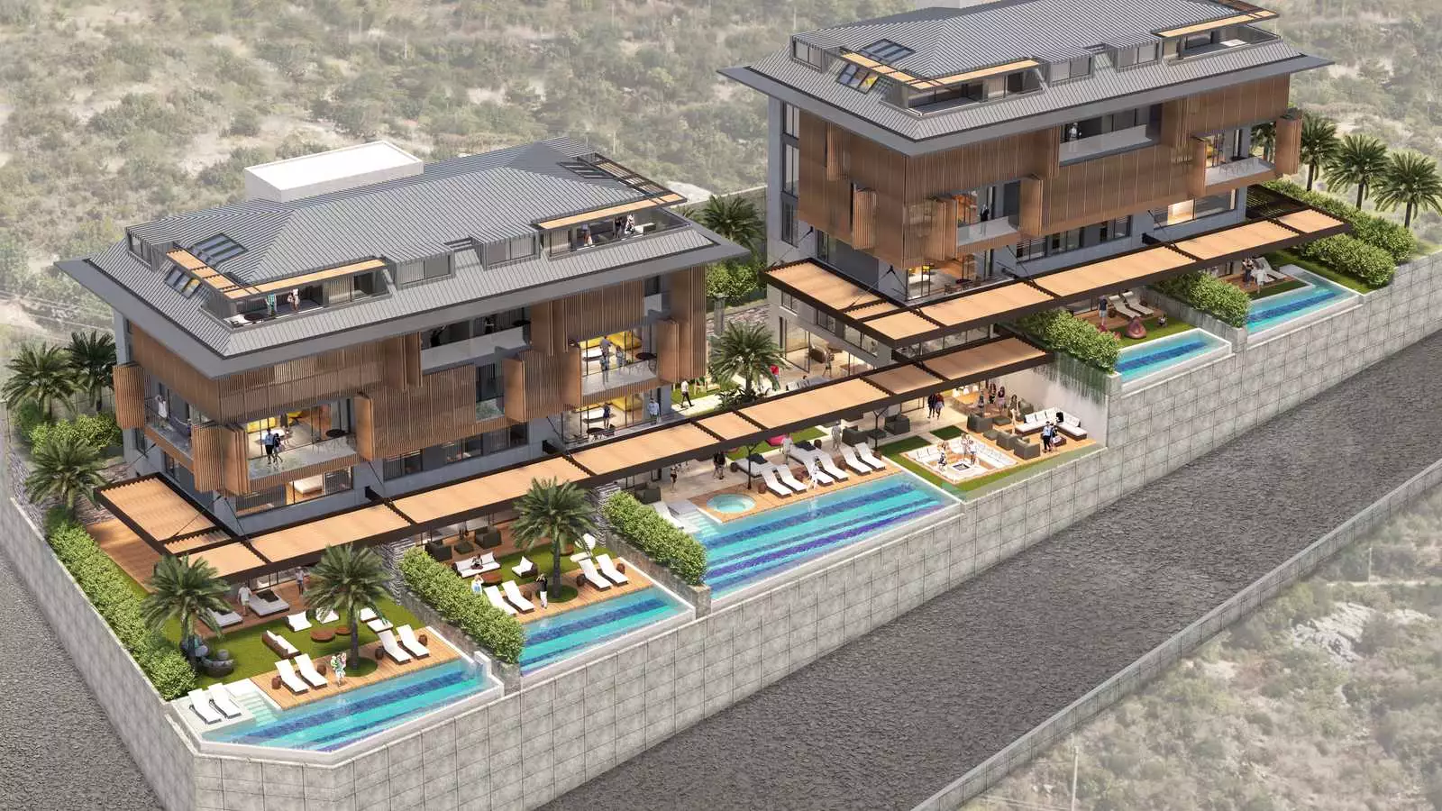 Пентхаус 95м² в Турции, Аланья. Стоимостью 376000€ аренда фото-7