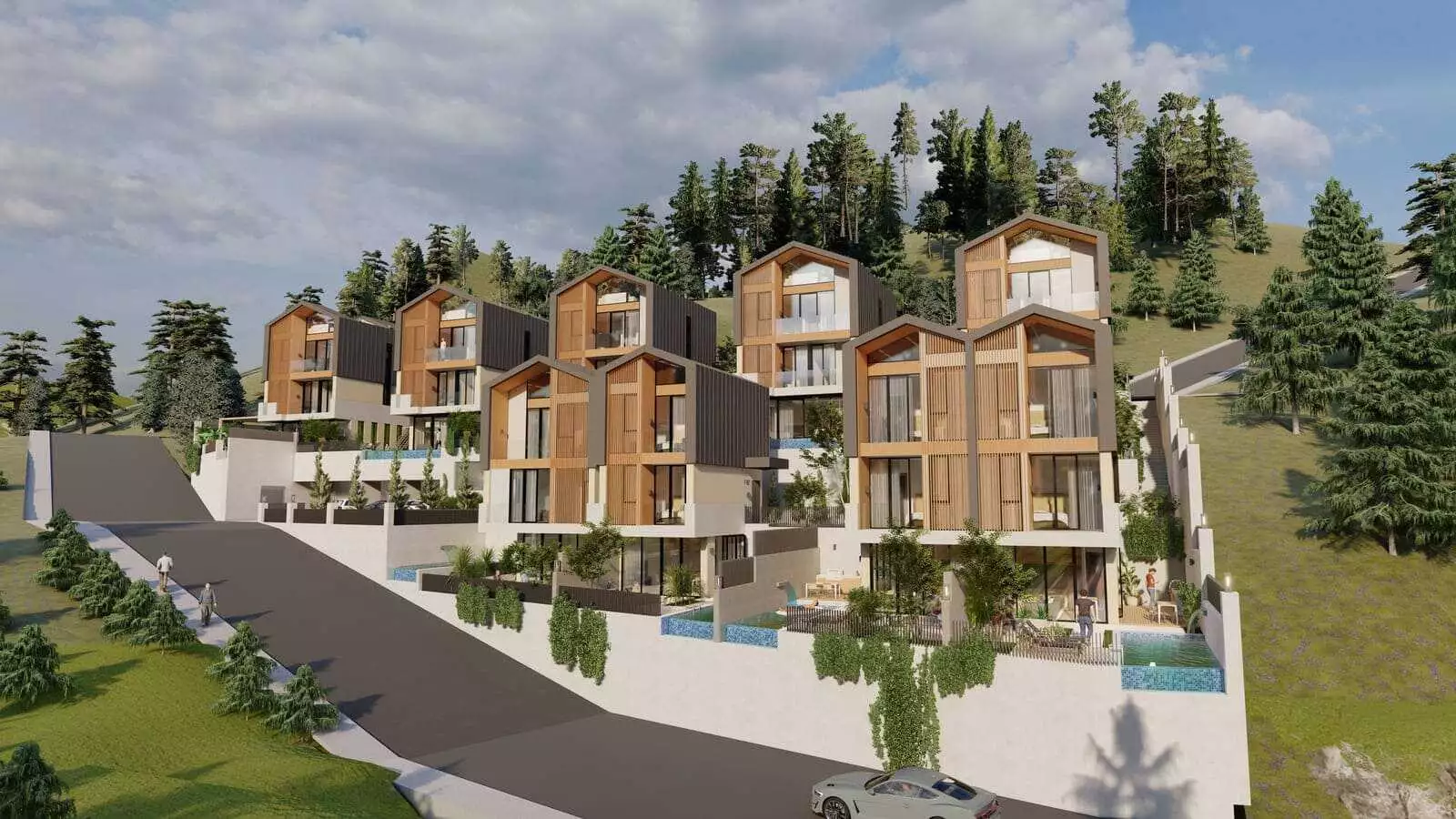 Вилла 110м² в Турции, Аланья. Стоимостью 275000€ аренда фото-2