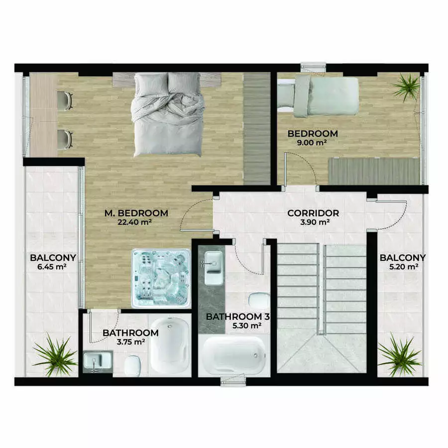 Вилла 110м² в Турции, Аланья. Стоимостью 275000€ аренда фото-29