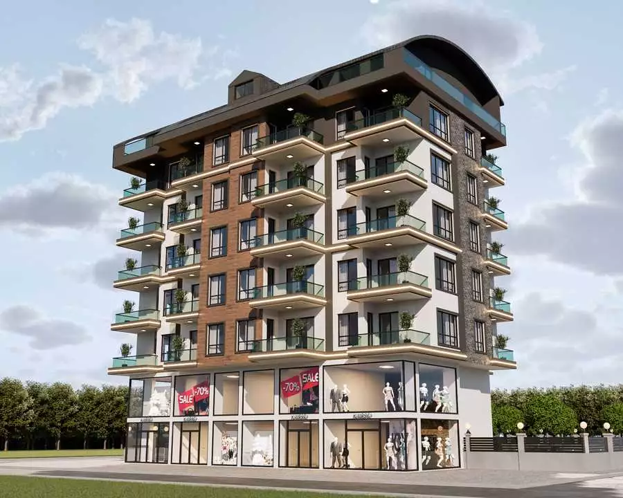Квартира 48м² в Турции, Демирташ. Стоимостью 108000€ аренда фото-5