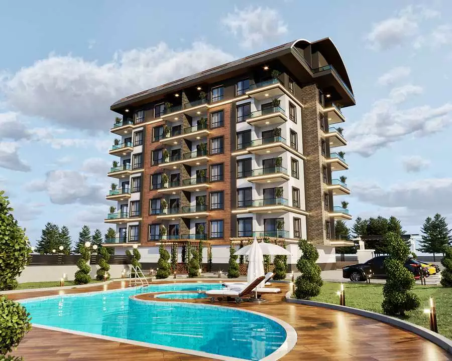 Квартира 48м² в Турции, Демирташ. Стоимостью 108000€ аренда фото-13