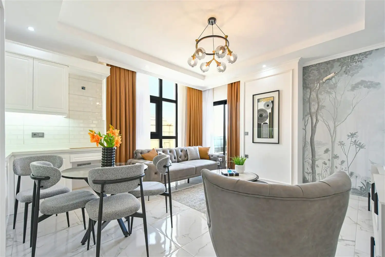 Квартира 50м² в Турции, Демирташ. Стоимостью 119000€ аренда фото-13