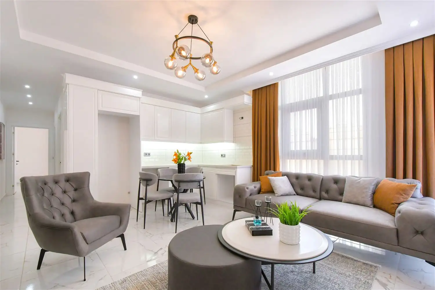 Квартира 50м² в Турции, Демирташ. Стоимостью 119000€ аренда фото-15