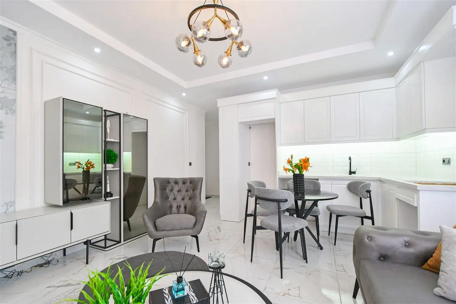 Квартира 50м² в Турции, Демирташ. Стоимостью 119000€ аренда фото-17