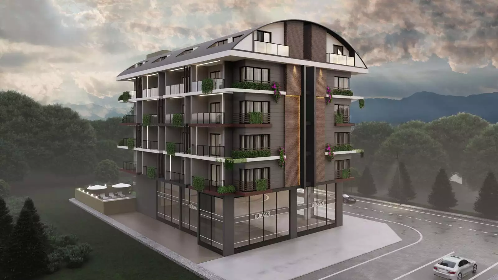 Квартира 49м² в Турции, Махмутлар. Стоимостью 130000€ аренда фото-3