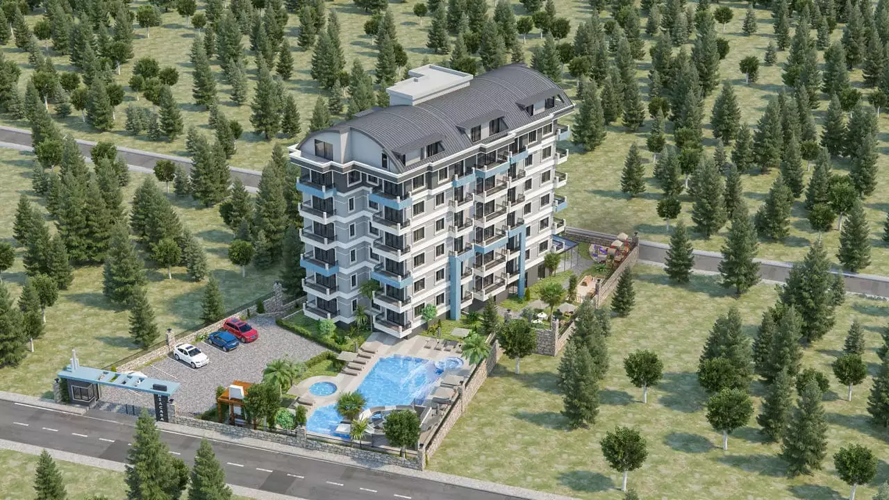 Квартира 62м² в Турции, Демирташ. Стоимостью 116600€ аренда фото-1