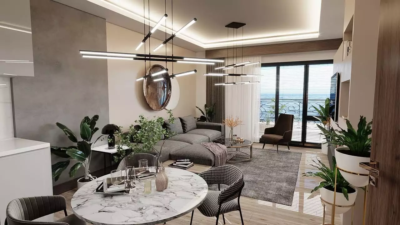 Квартира 62м² в Турции, Демирташ. Стоимостью 116600€ аренда фото-12