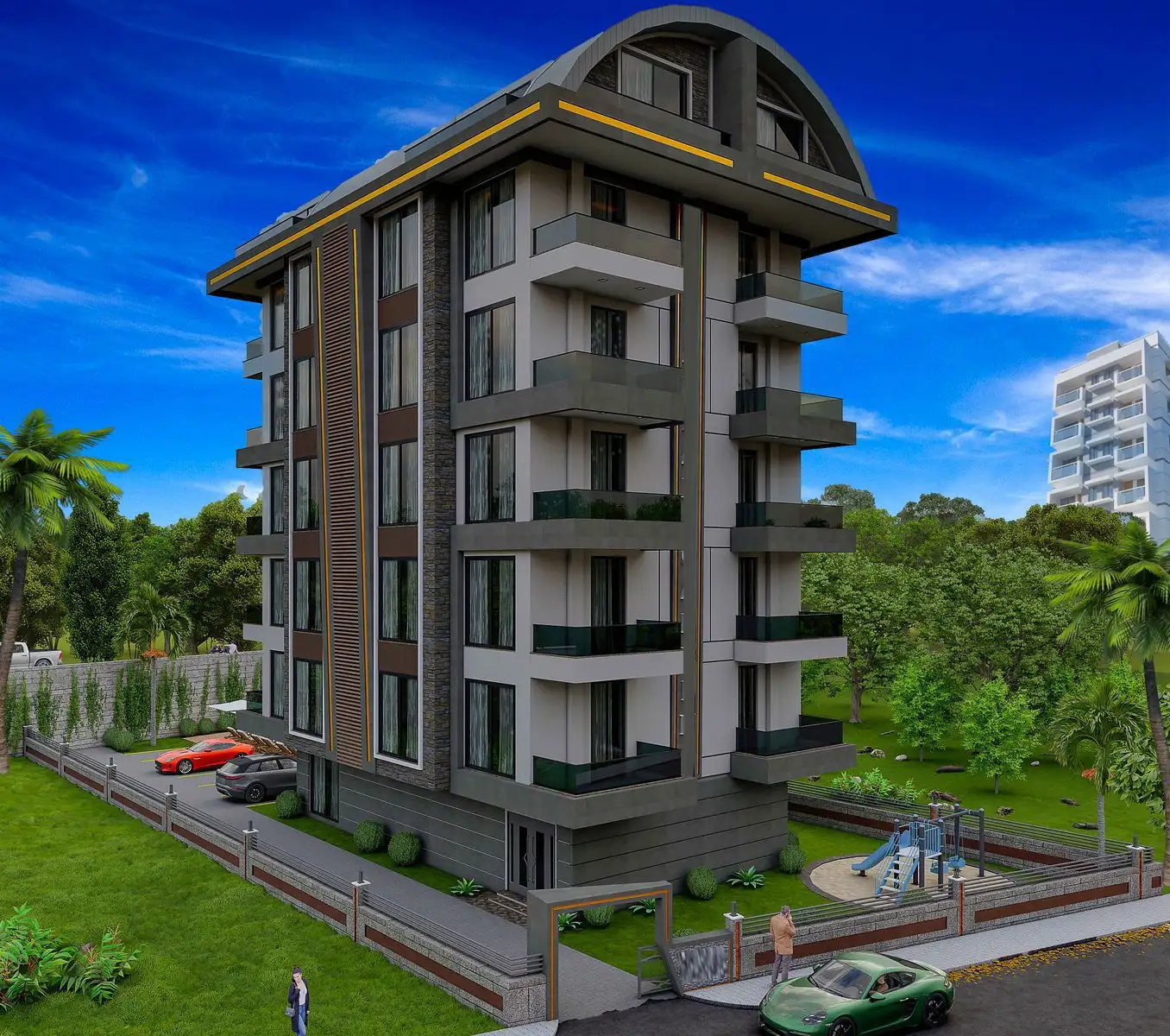 Квартира 64м² в Турции, Авсаллар. Стоимостью 108500€ аренда фото-2