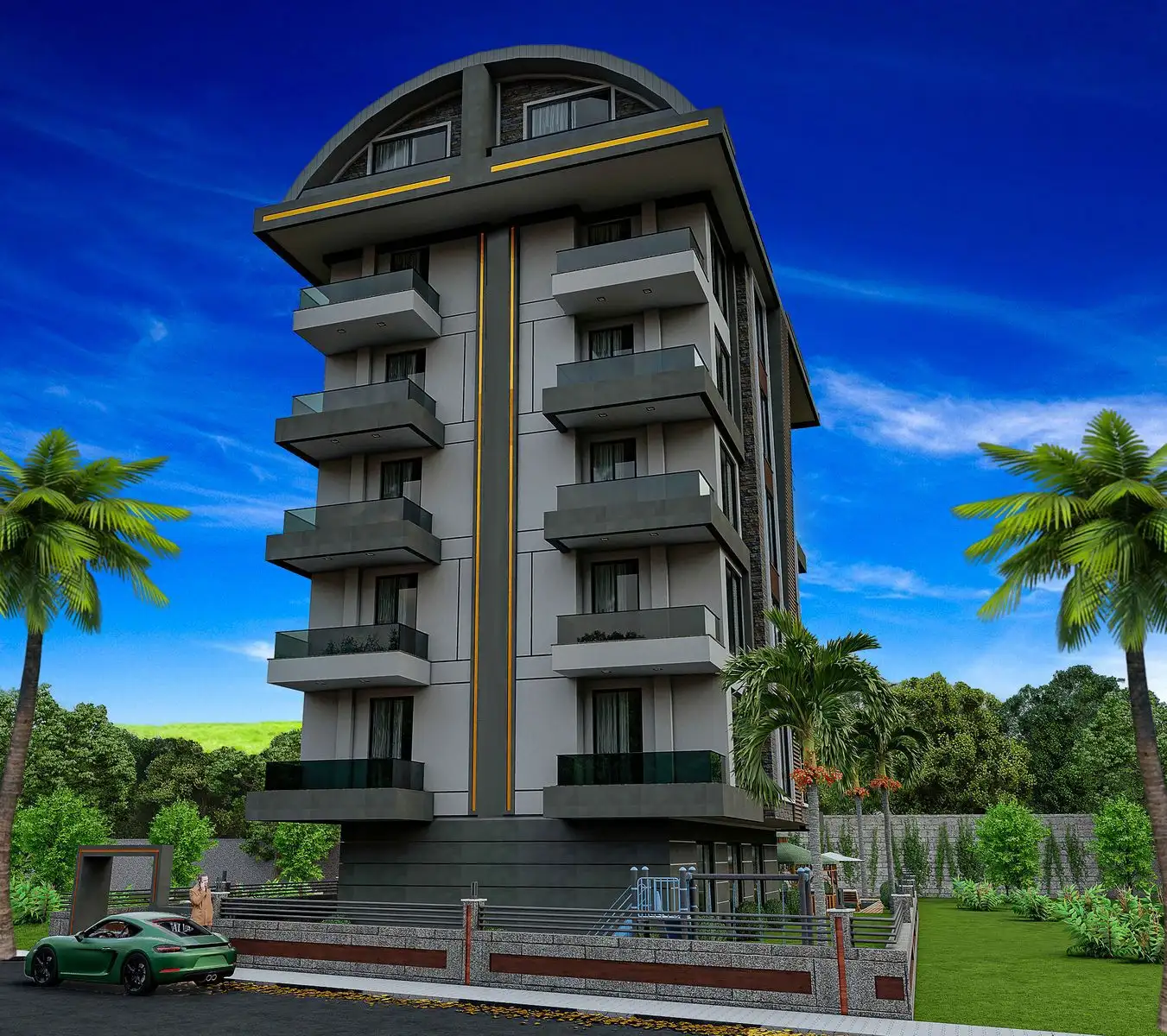 Квартира 64м² в Турции, Авсаллар. Стоимостью 108500€ аренда фото-4