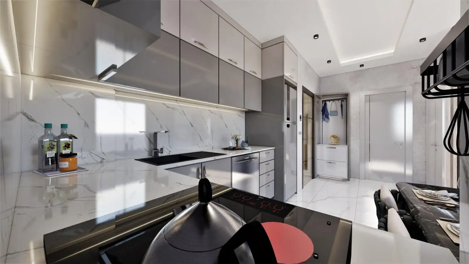 Квартира 64м² в Турции, Авсаллар. Стоимостью 108500€ аренда фото-19